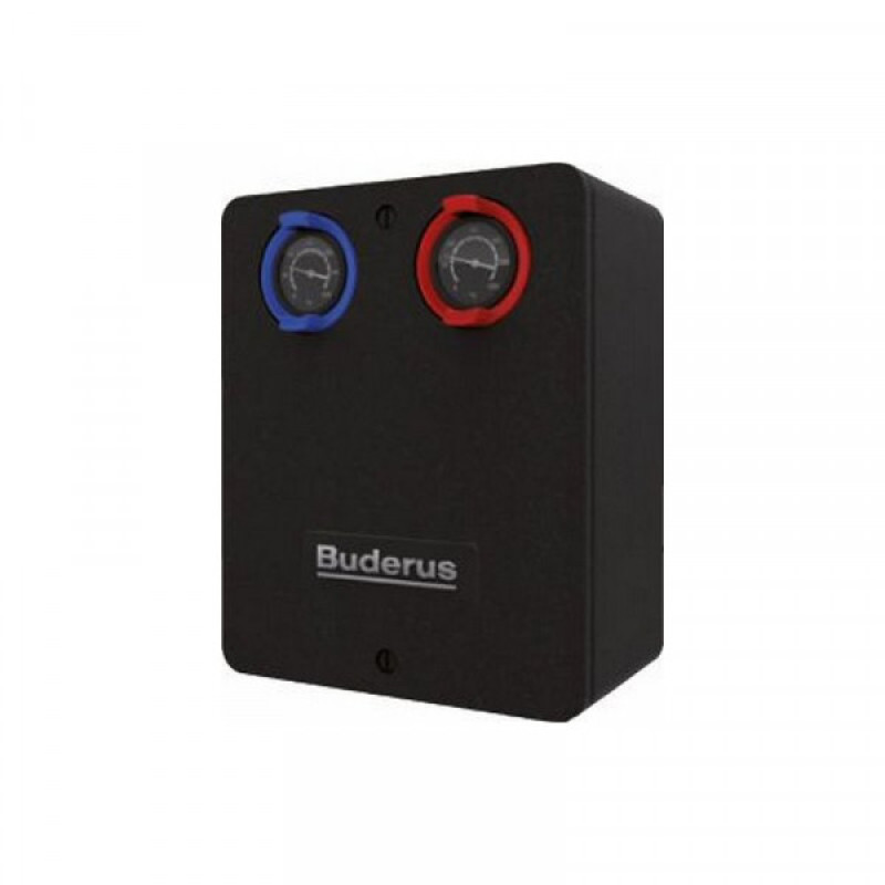 Buderus Heizkreis-Schnellmontage-Set HS 25/6 für 1 Heizkreis ohne Mischer Pumpengruppe